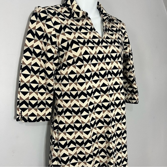 J. McLaughlin Catalina Cloth Womens Dress Geometric Career Summer 70s Revival - Picture 13 of 15